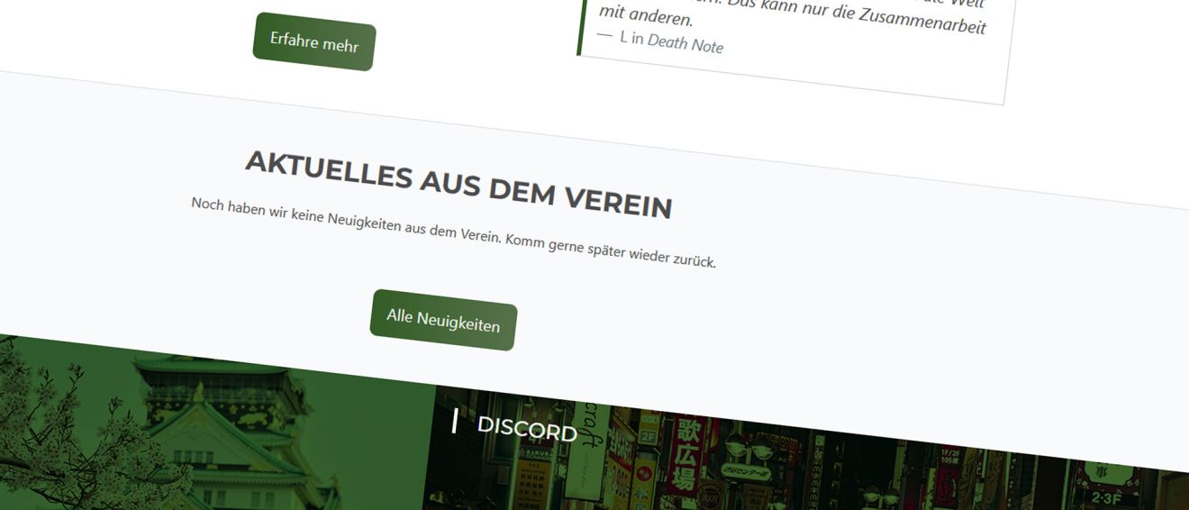 Unsere Website in neuem Glanz